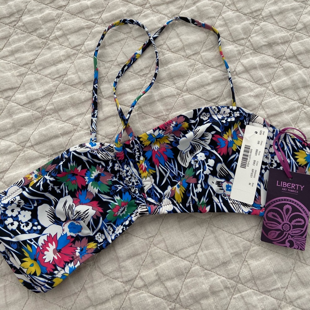 J.Crew Double-strap Bandeau Bikini Top
